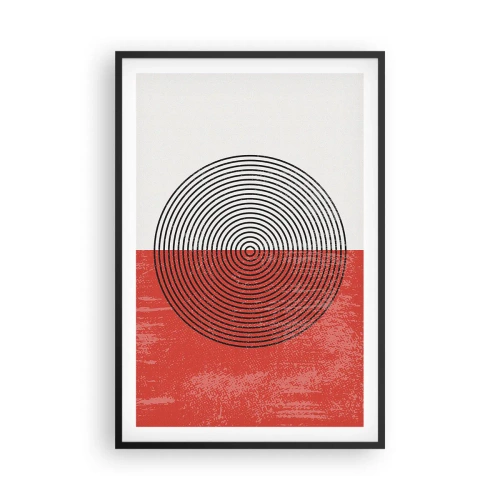 Plakát v černém rámu - Přesný zásah - 61x91 cm