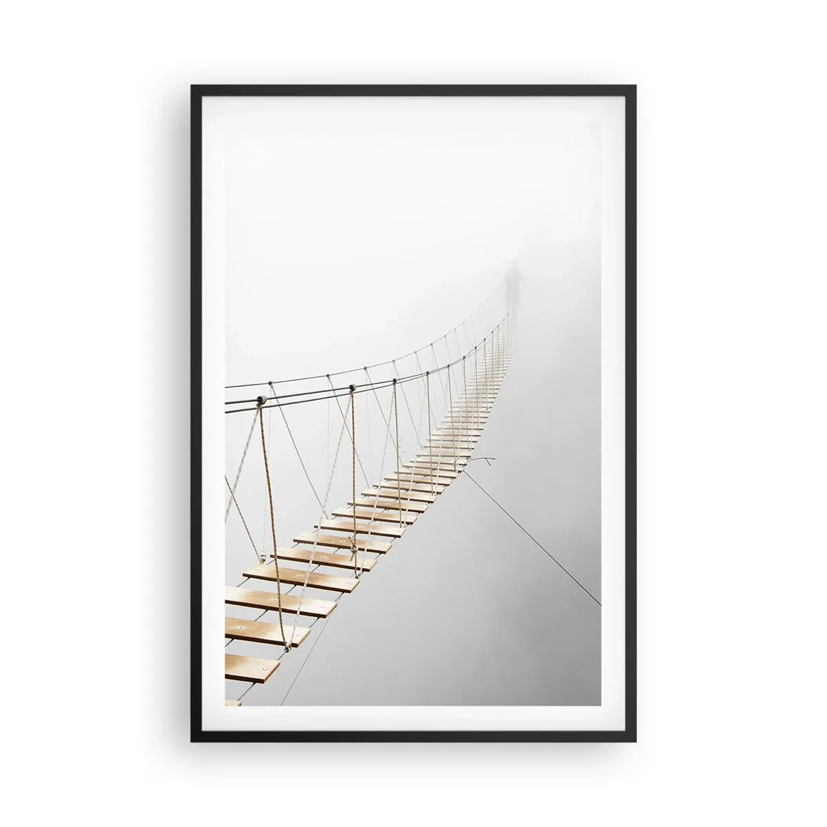 Plakát v černém rámu - Kam vás zavede? - 61x91 cm