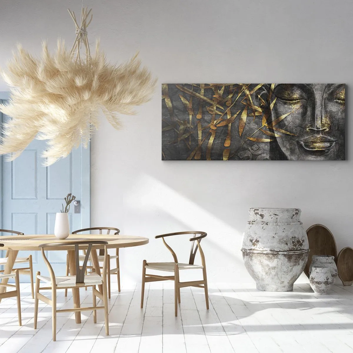 Obraz na plátně - Pociťte klid - 160x50 cm