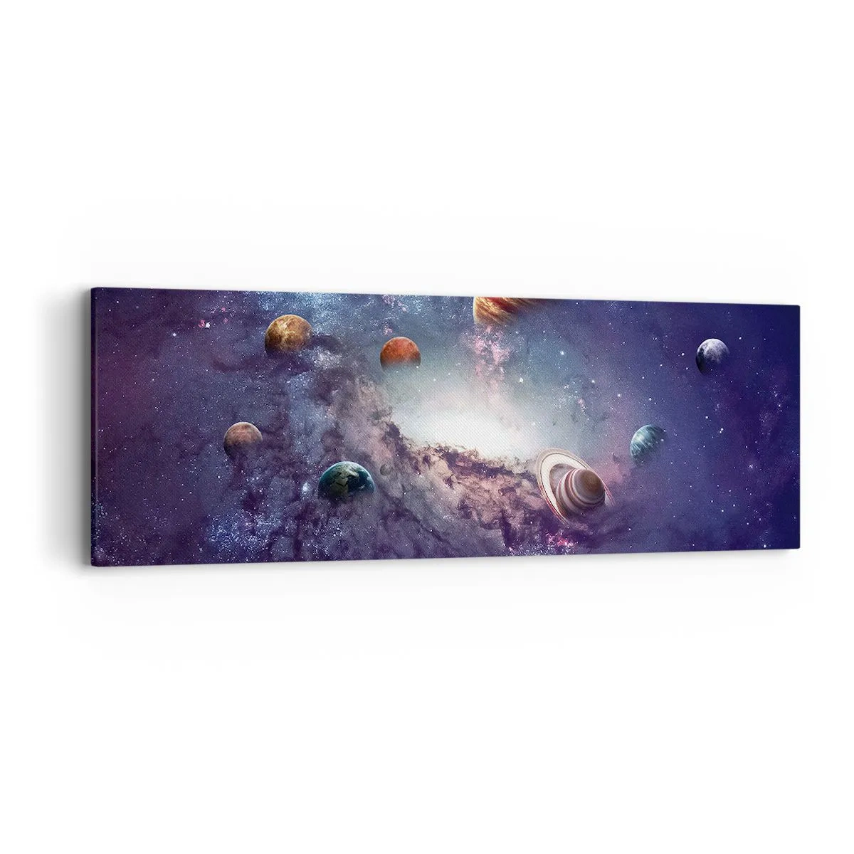 Obraz na plátně - Slunce a tanec - 90x30 cm