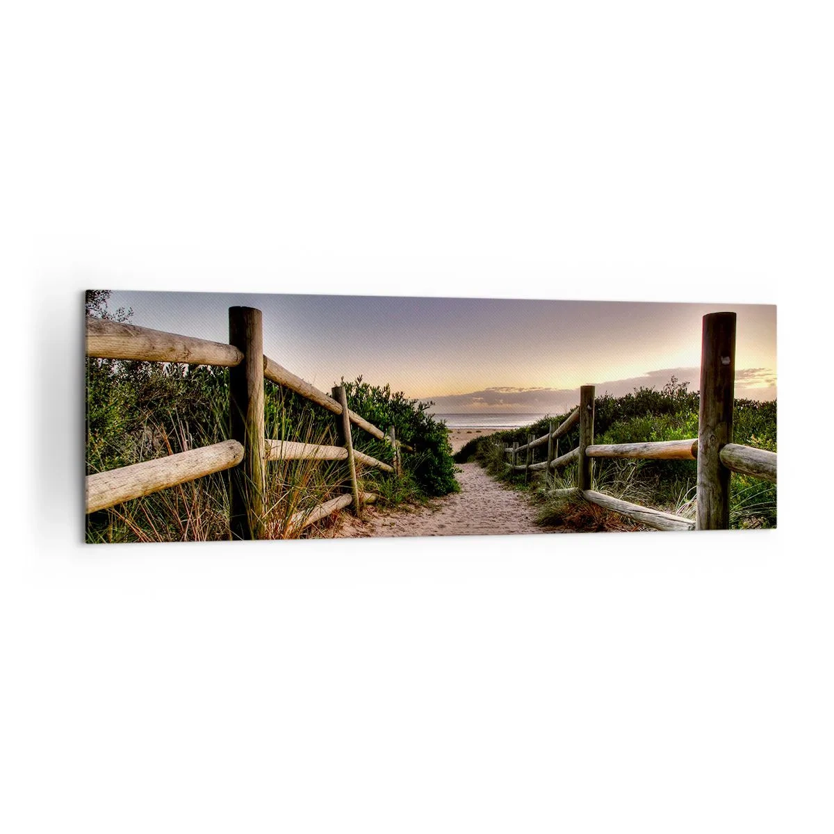 Obraz na plátně - Už je vidět cíl - 160x50 cm