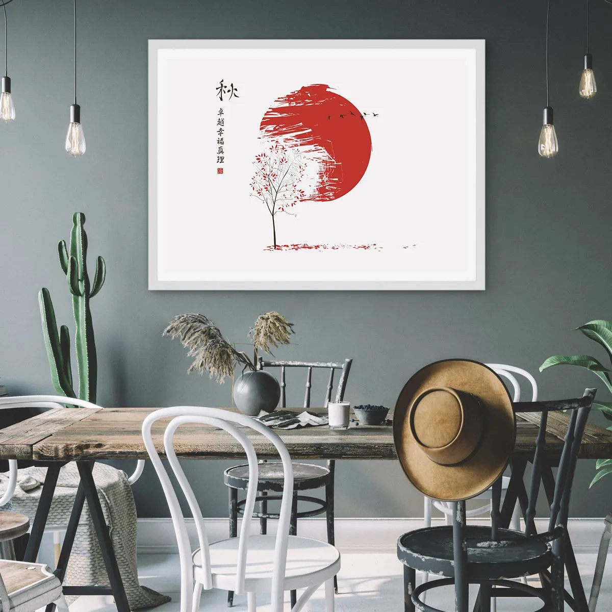 Plakát v bílém rámu - Znáte tuto zemi? - 91x61 cm