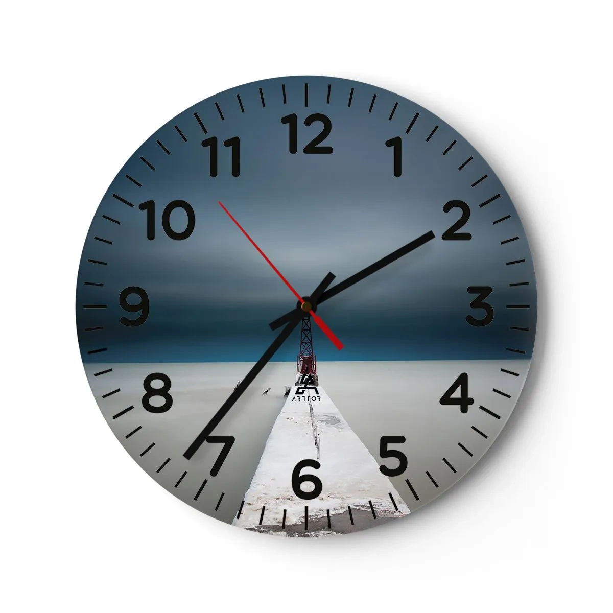 Nástěnné hodiny - Setkat se s nekonečnem - 30x30 cm