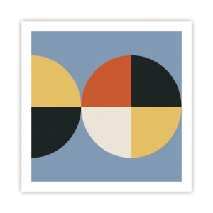 Plakát - Koukej a počítej - 60x60 cm