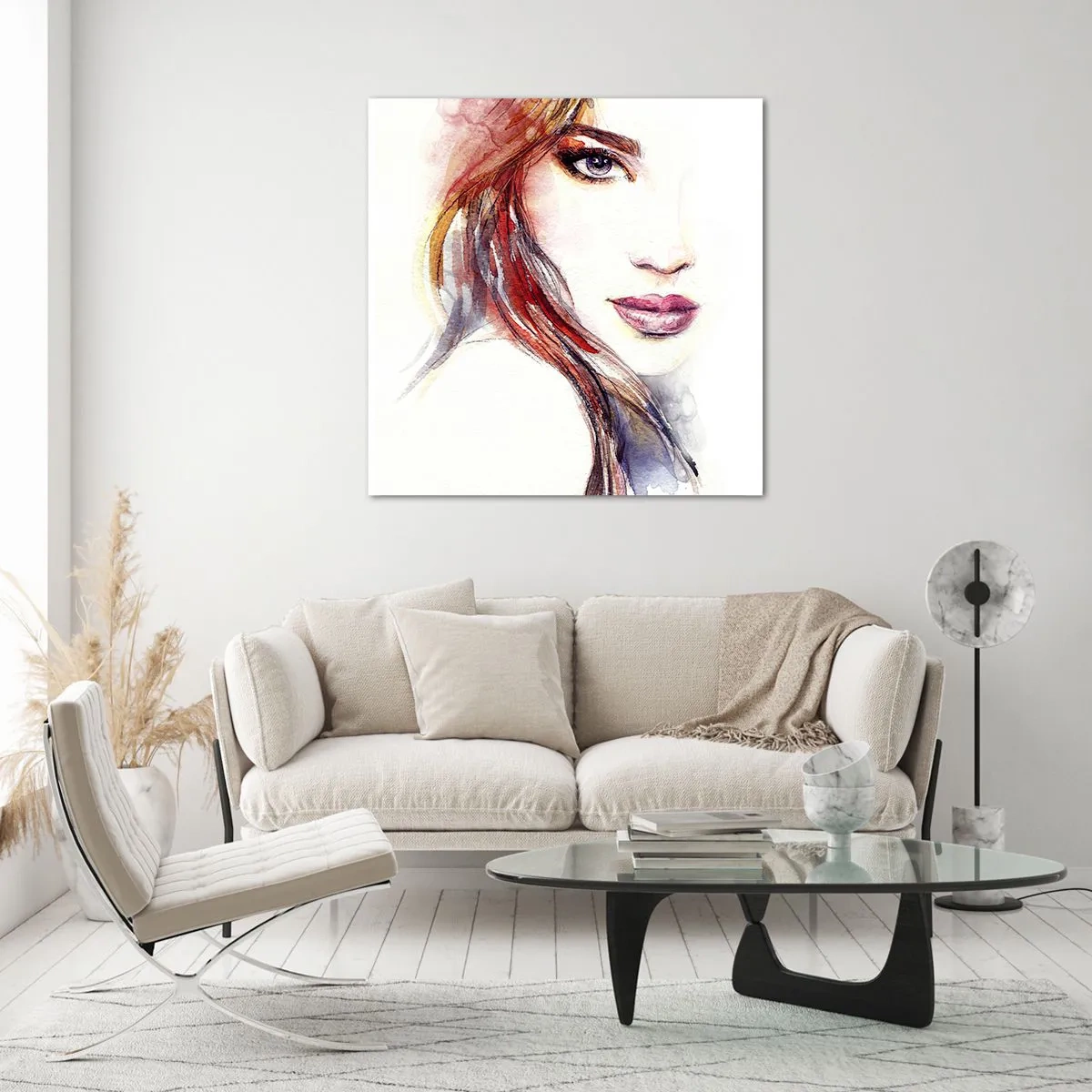 Obraz na skle - Vademecum - pojď se mnou - 60x60 cm