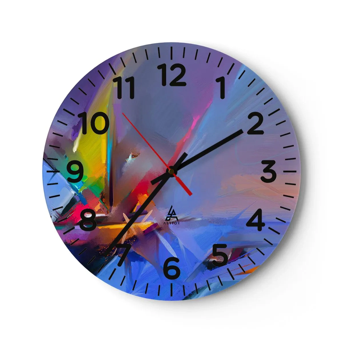 Nástěnné hodiny - Proletěla jako pták - 40x40 cm