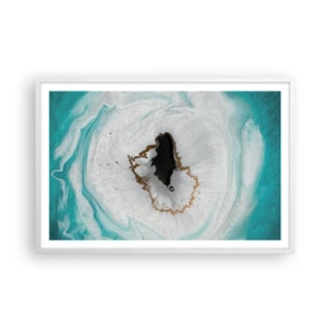 Plakát v bílém rámu - Proniknout dovnitř - 91x61 cm