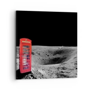 Obraz na plátně - Kosmický žert - 70x70 cm