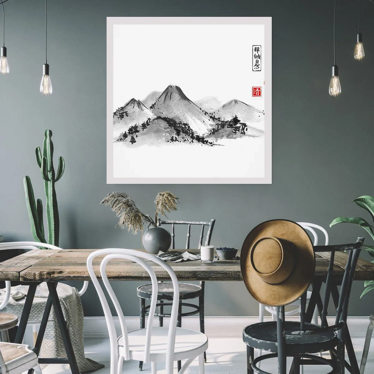 Plakát - Za hranicí vzdálenosti - 30x30 cm