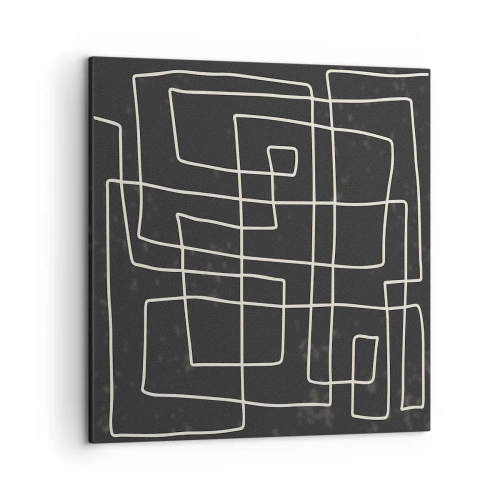 Obraz na plátně - Není to tak jednoduché - 50x50 cm