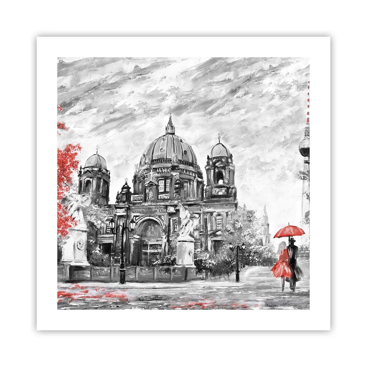 Plakát - Berlínské setkání - 50x50 cm