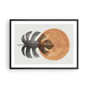 Plakát v černém rámu - Vždy slunce - 70x50 cm