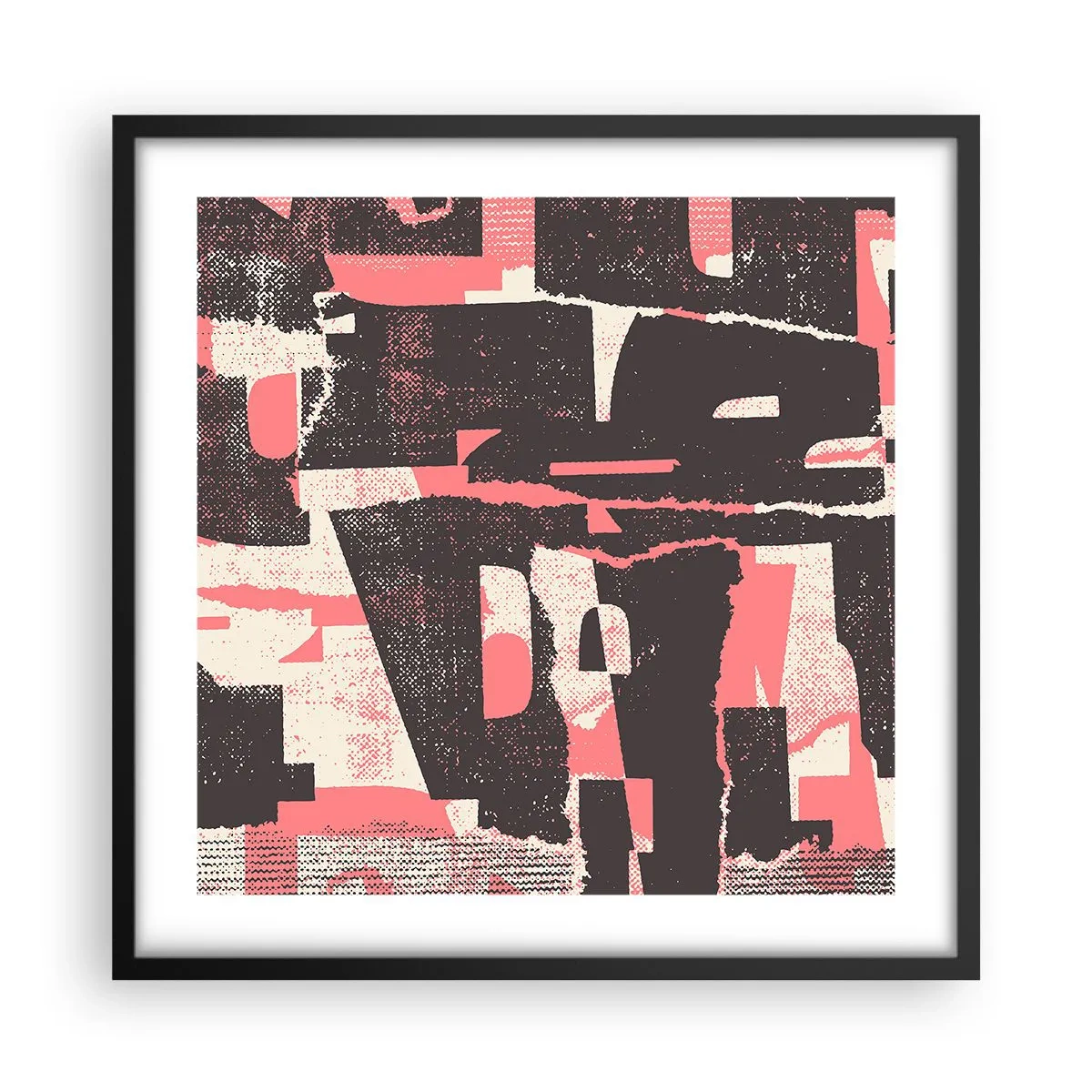 Plakát v černém rámu - Celý tento shon - 50x50 cm