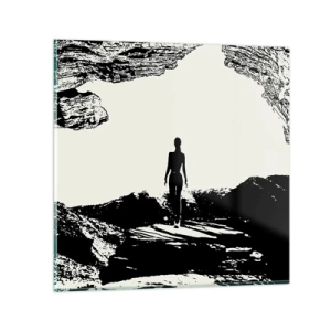 Obraz na skle - Nový pohled - 60x60 cm