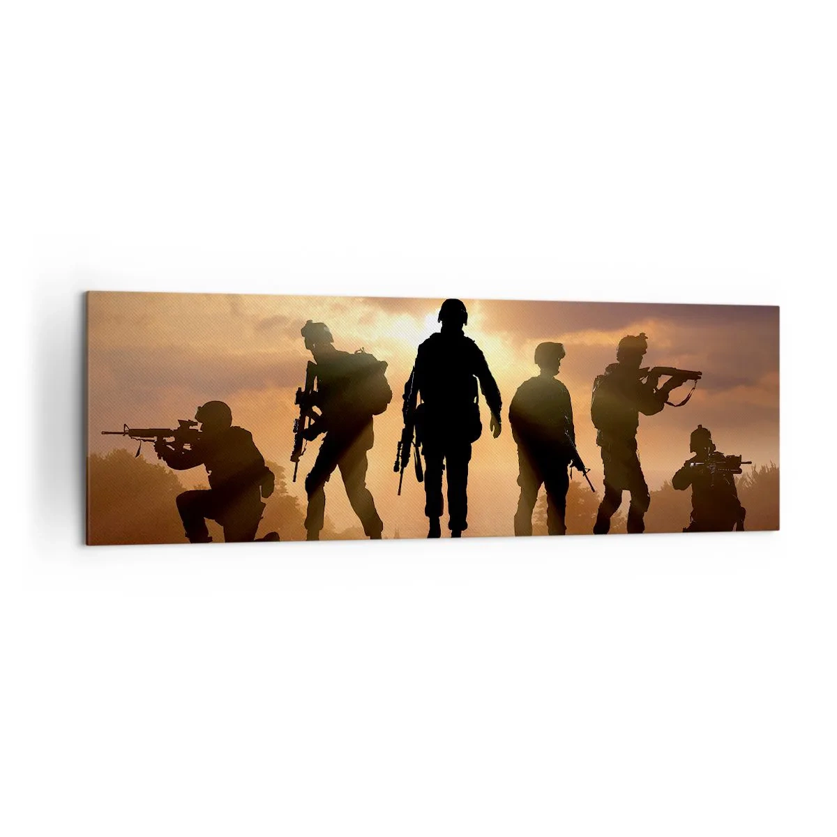Obraz na plátně - Brothers in arms - 160x50 cm
