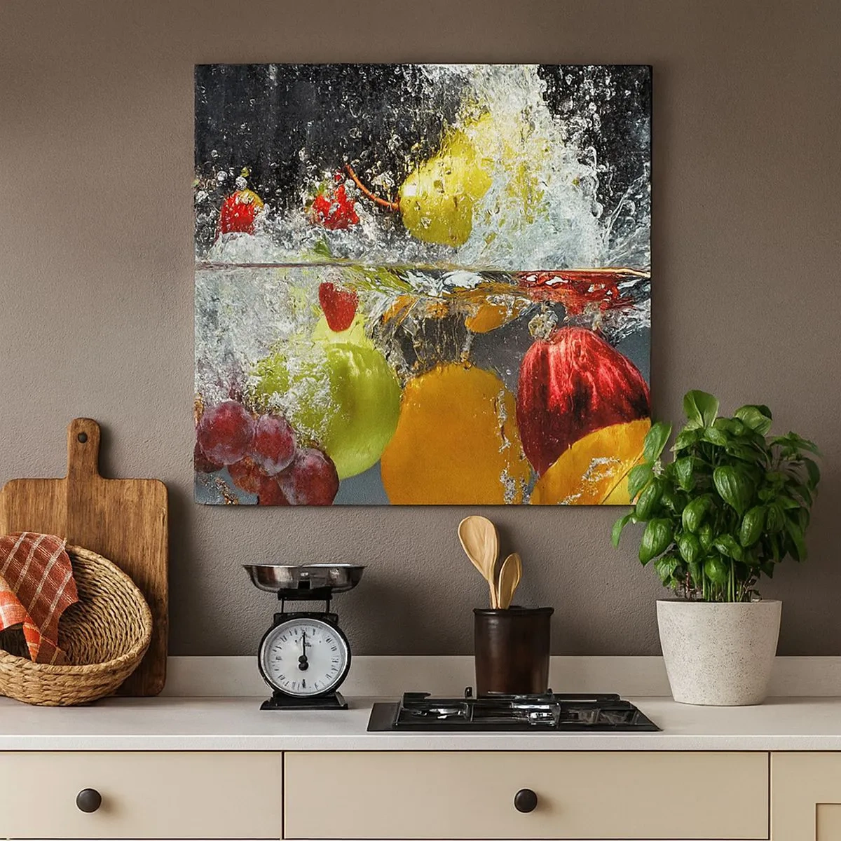 Obraz na plátně - Ovocné osvěžení - 30x30 cm