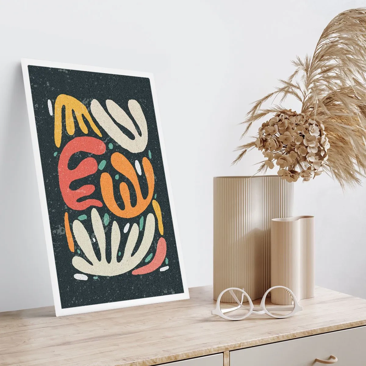 Plakát - Kompozice – hned tě chytím - 70x100 cm