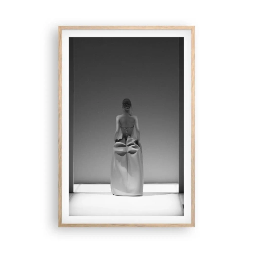 Plakát v rámu světlý dub - Rafinovaná jednoduchost - 61x91 cm