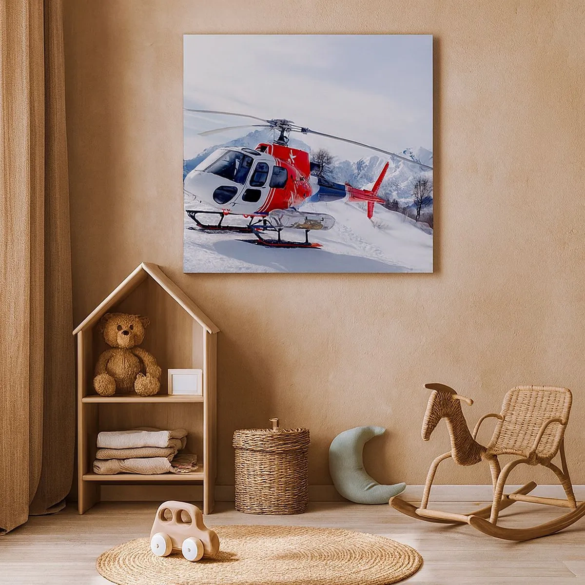 Obraz na plátně - Vždy připraven - 30x30 cm