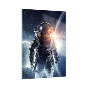 Obraz na skle - Vesmírné dobrodružství - 50x70 cm