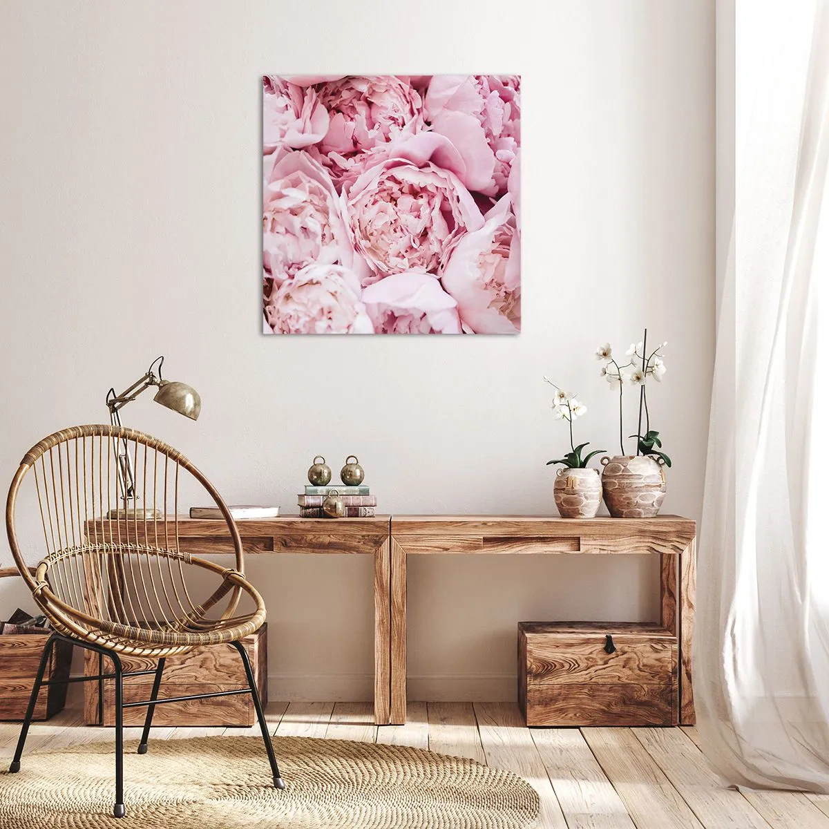 Obraz na plátně - Přitulené a voňavé - 50x50 cm