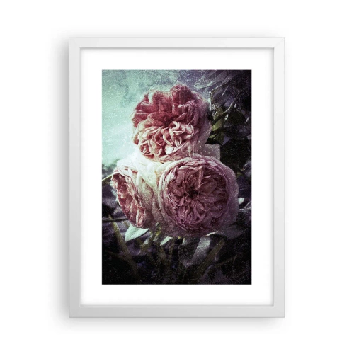 Plakát v bílém rámu - V romantické atmosféře - 30x40 cm
