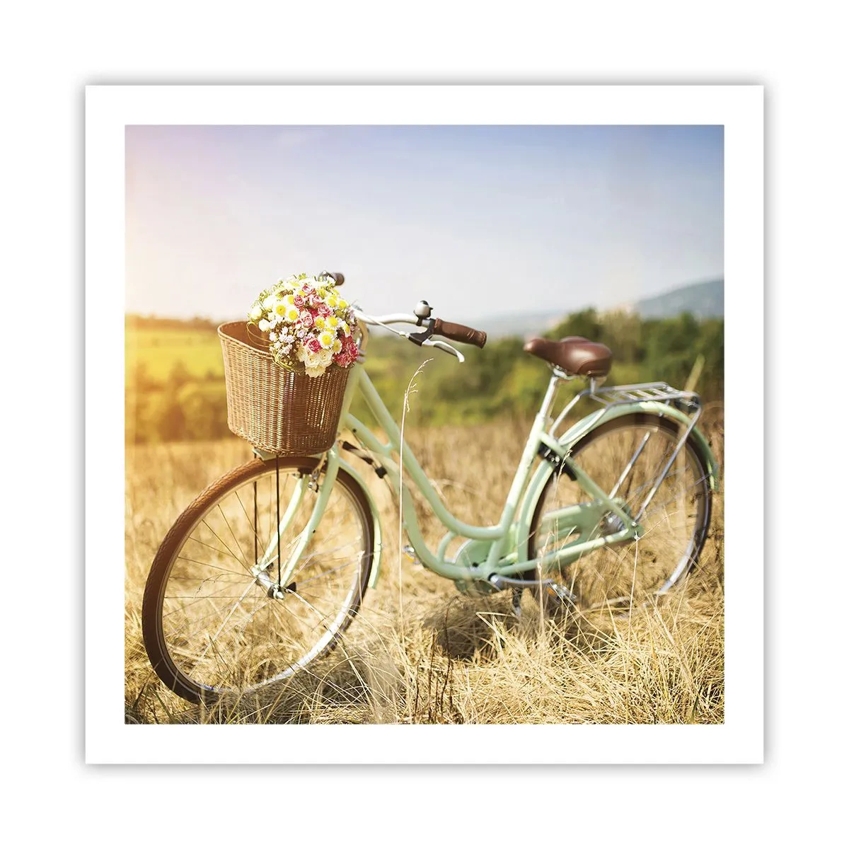 Plakát - Chvíli tu zůstanu - 60x60 cm