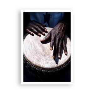 Plakát - Žijte ve svém rytmu - 70x100 cm