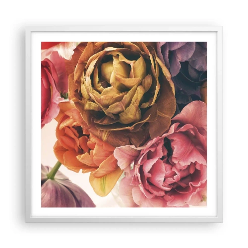 Plakát v bílém rámu - Oslava života - 60x60 cm