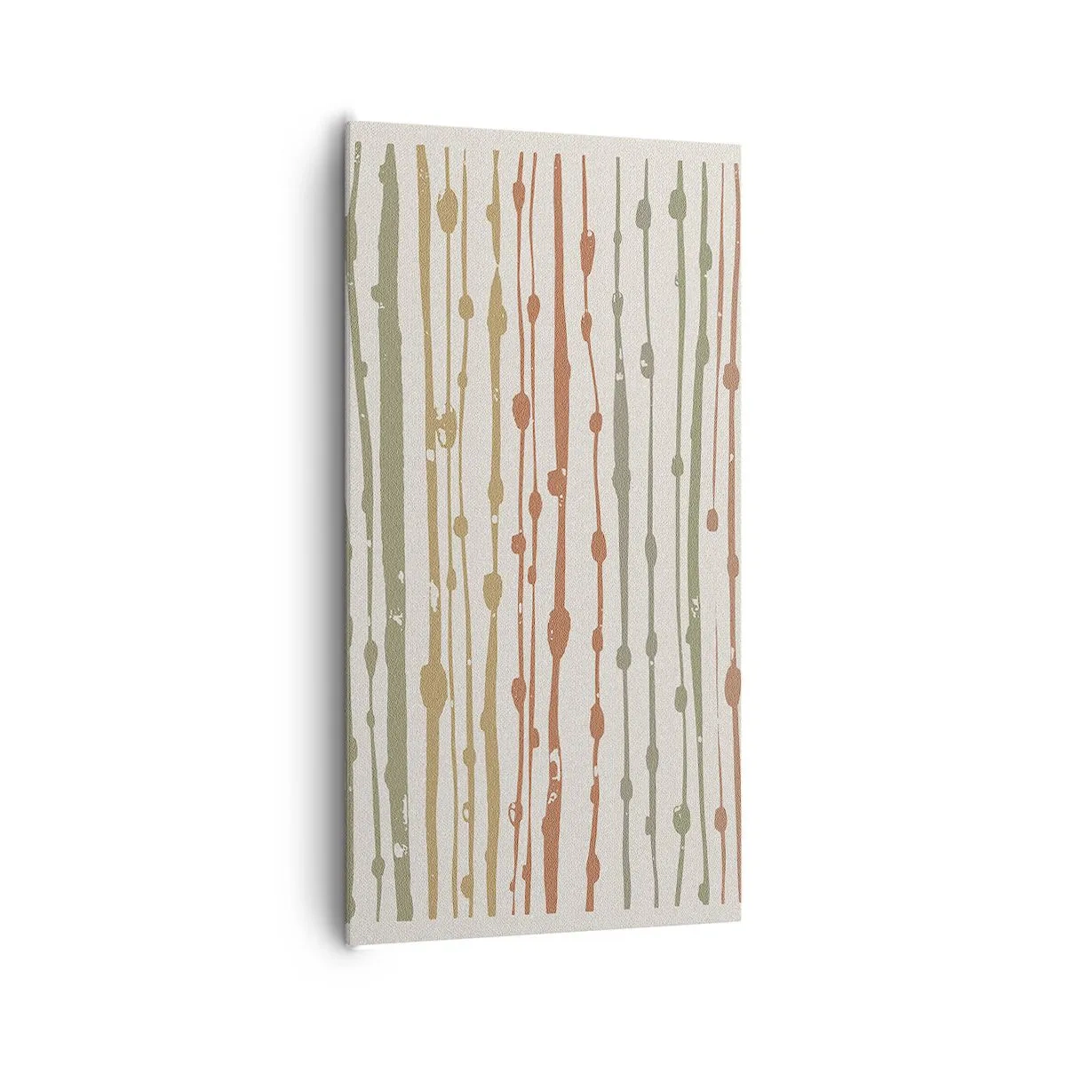 Obraz na plátně - Hudební záznam barev - 65x120 cm