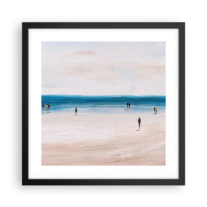 Plakát v černém rámu - Přirozená potřeba - 40x40 cm