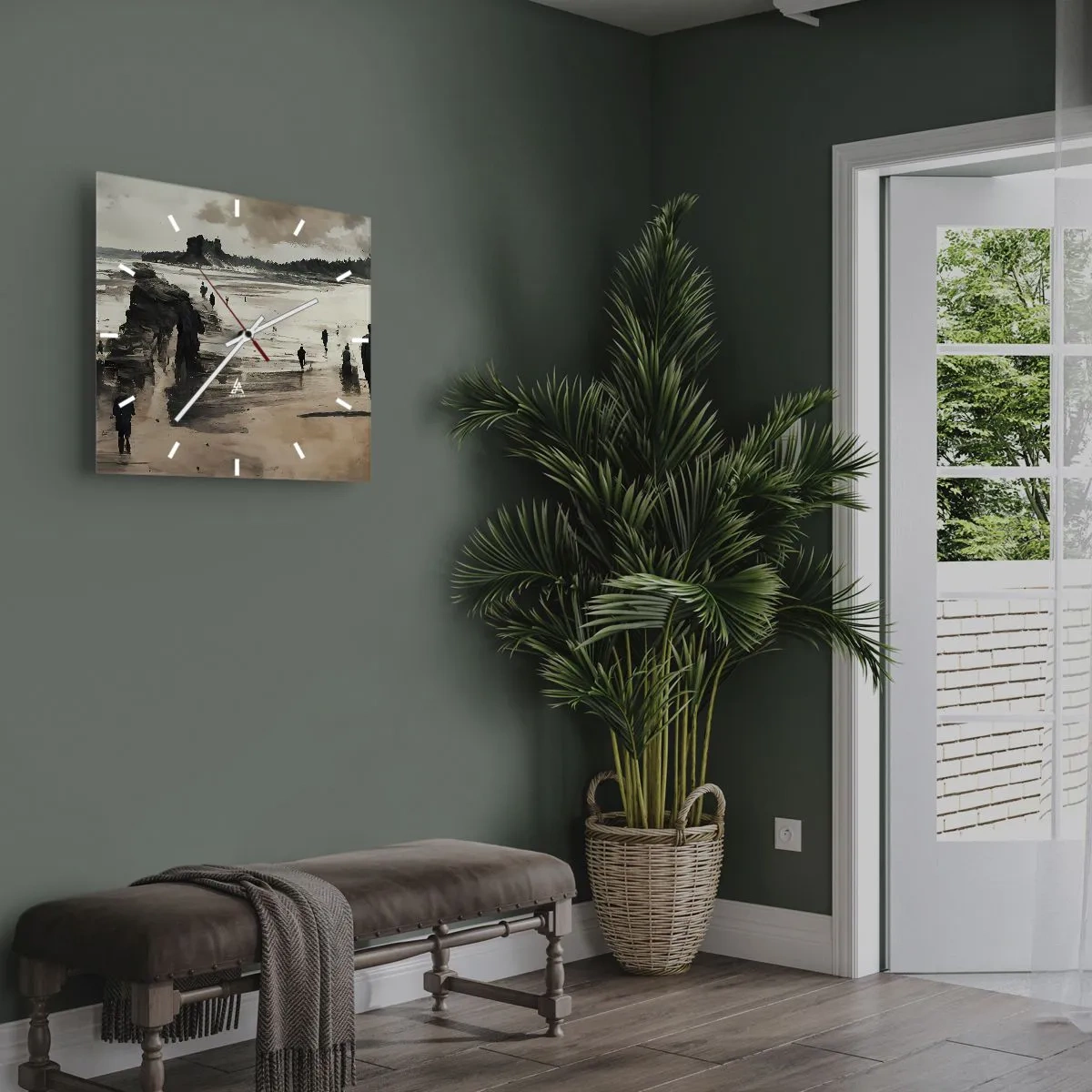 Nástěnné hodiny - Vyvolaní - 40x40 cm