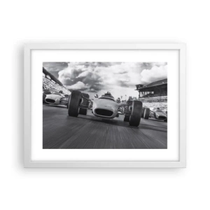 Plakát v bílém rámu - Tohle je síla! - 40x30 cm