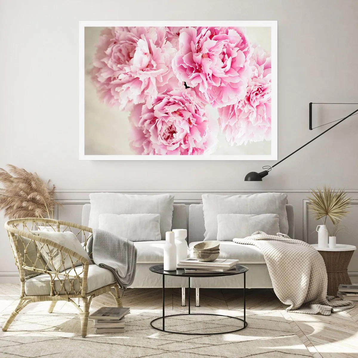 Plakát - V růžovém přepychu - 100x70 cm