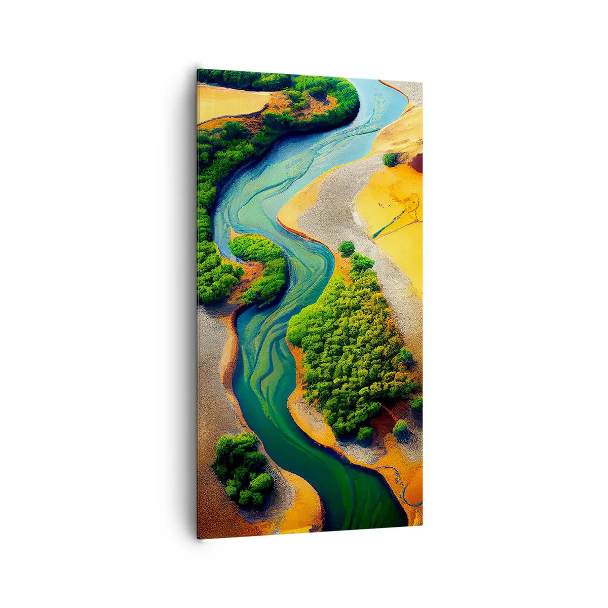 Obraz na plátně - Životodárná řeka - 65x120 cm