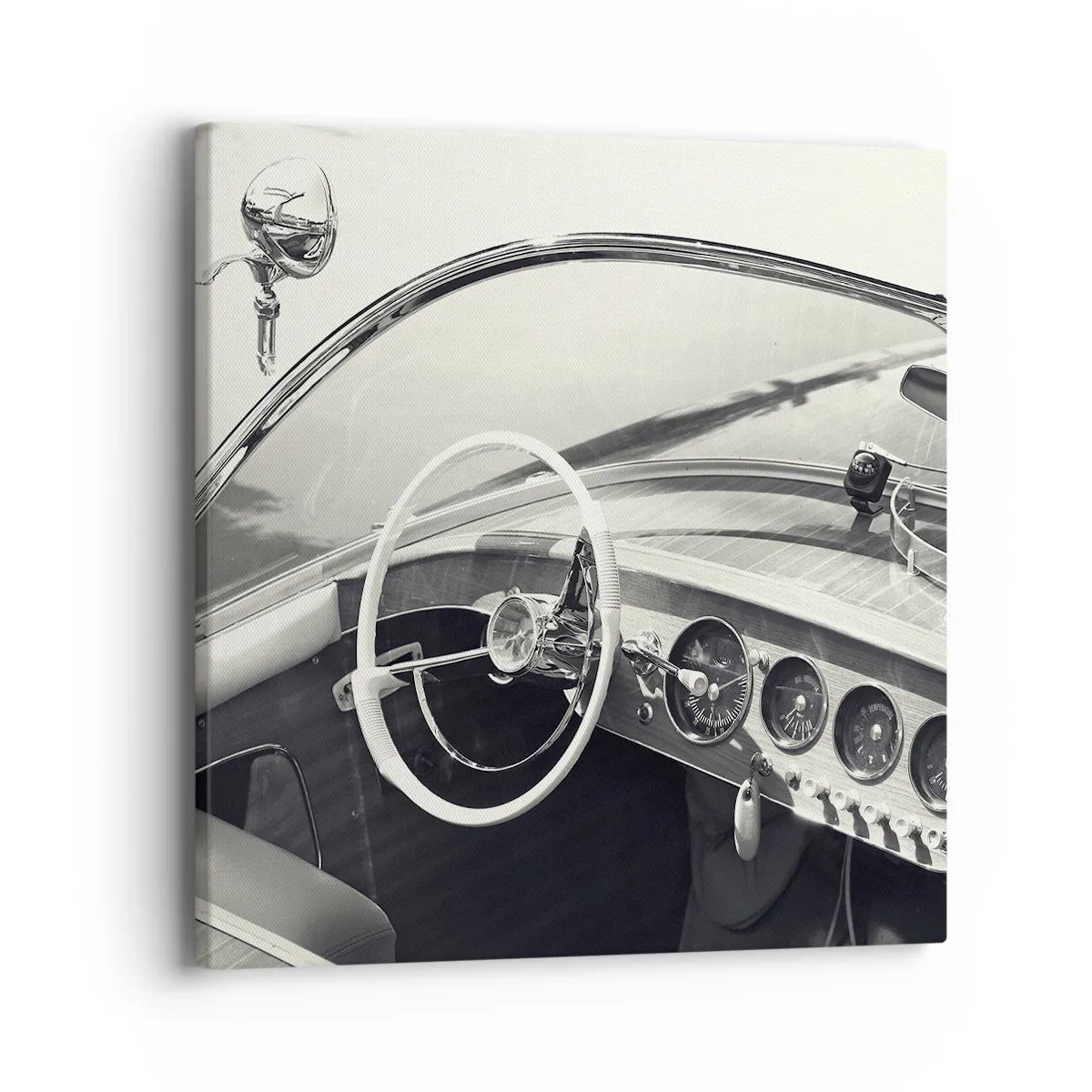 Obraz na plátně - Počasí pro bohaté - 40x40 cm