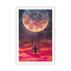 Plakát - Stavět si vzdušné zámky - 61x91 cm