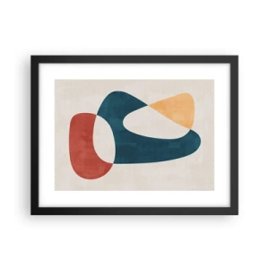 Plakát v černém rámu - Vlivy a metamorfózy - 40x30 cm