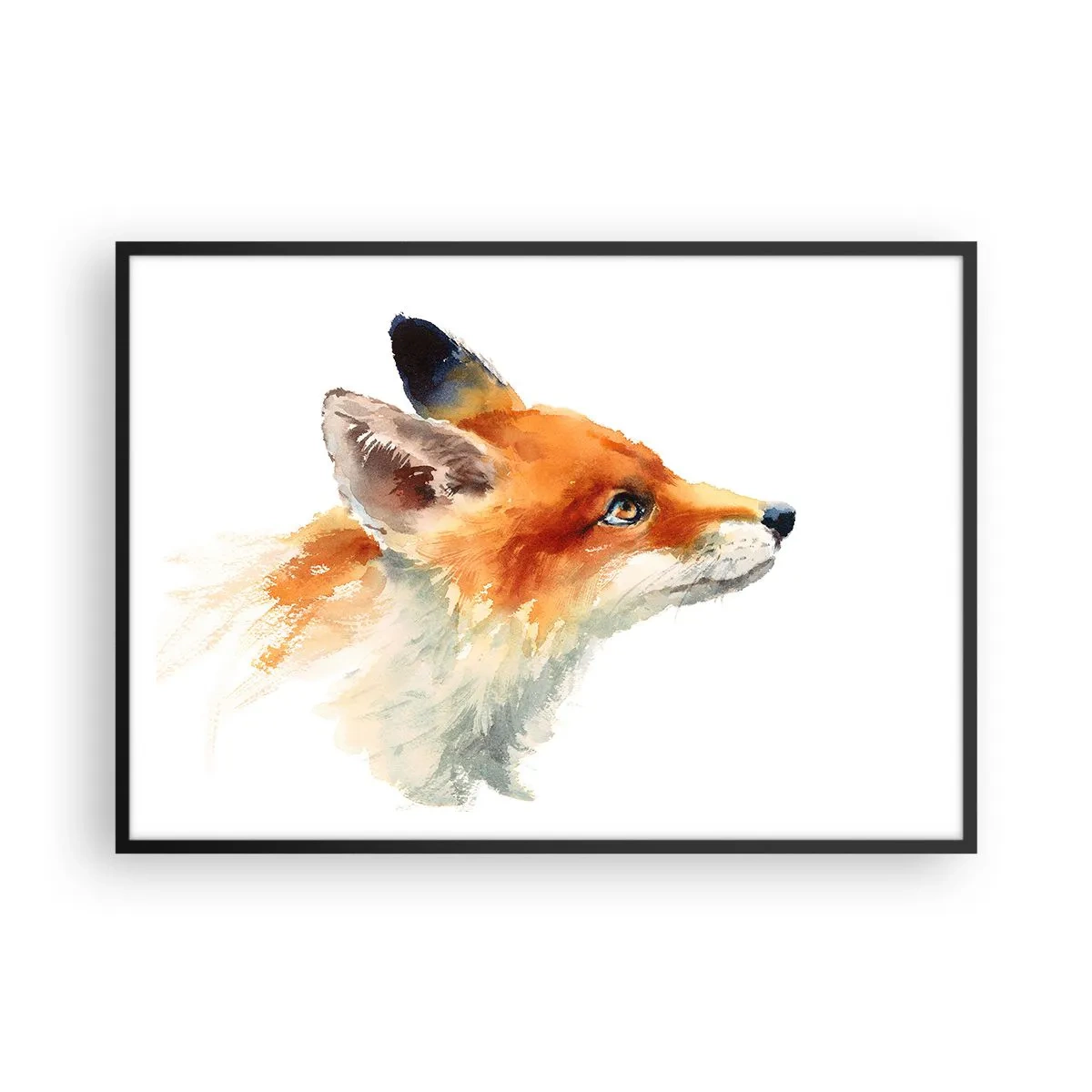 Plakát v černém rámu - Opatrnosti není nikdy dost - 100x70 cm