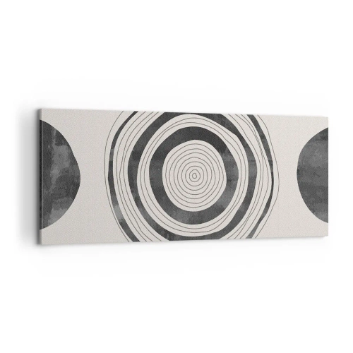 Obraz na plátně - Důležité je to, co je uprostřed - 100x40 cm