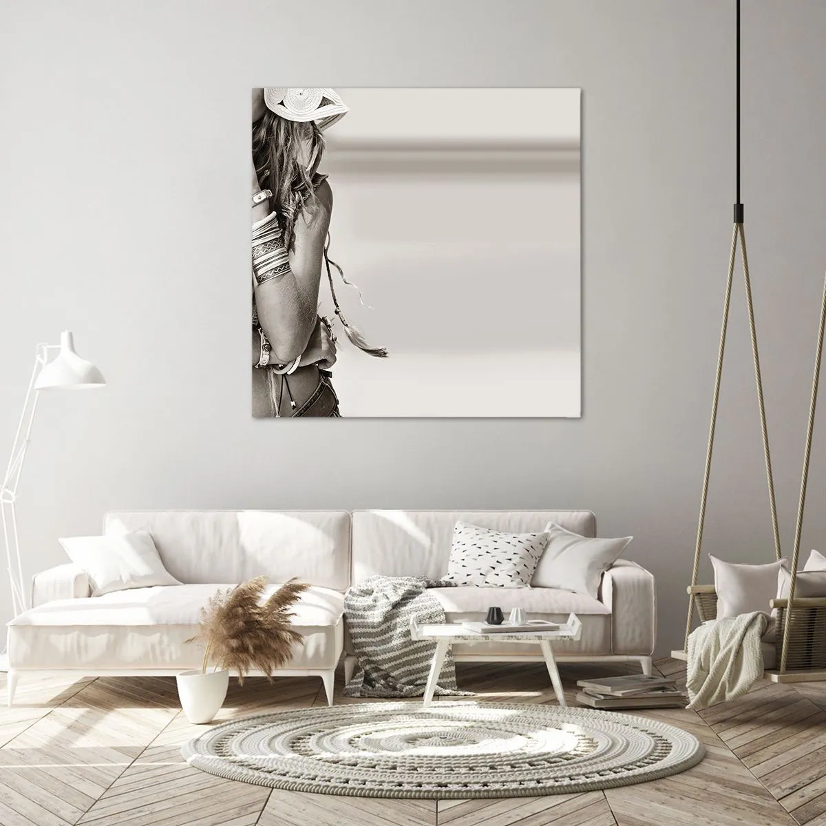 Obraz na plátně - Jako dívka - 50x50 cm