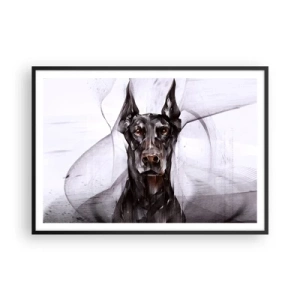 Plakát v černém rámu - Z urozeného rodu - 100x70 cm