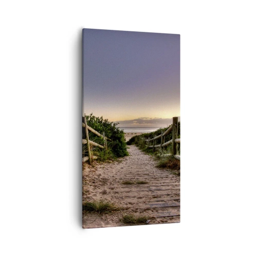 Obraz na plátně - Už je vidět cíl - 55x100 cm