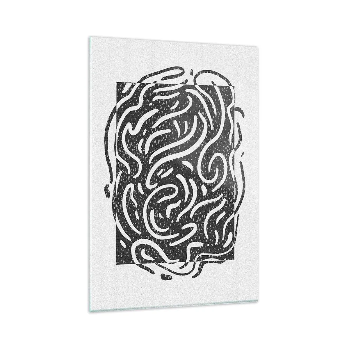 Obraz na skle - Abstrakce: tanec radosti - 80x120 cm