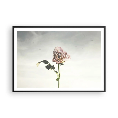 Plakát v černém rámu - Vítání jara - 100x70 cm