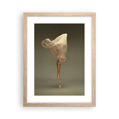 Plakát v rámu světlý dub - Hned poletí - 30x40 cm