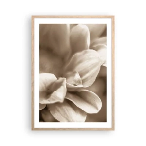 Plakát v rámu světlý dub - Něžné jako úsměv - 50x70 cm