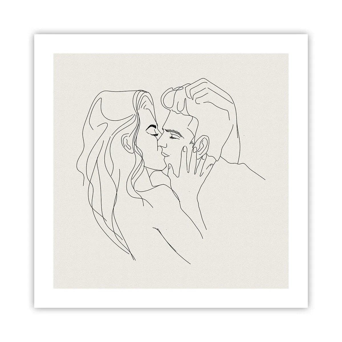 Plakát - Zamotaní citem - 50x50 cm