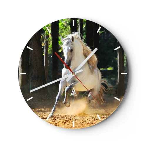 Nástěnné hodiny - Jako z fantasy románu - 40x40 cm