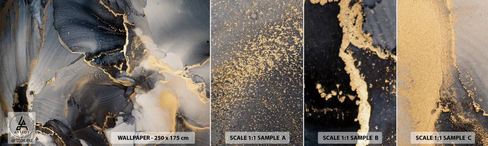 Fototapeta Vzorek Standard Eco - Život kamene - Abstrakce, Kus, Moderní umění - 100x30 cm